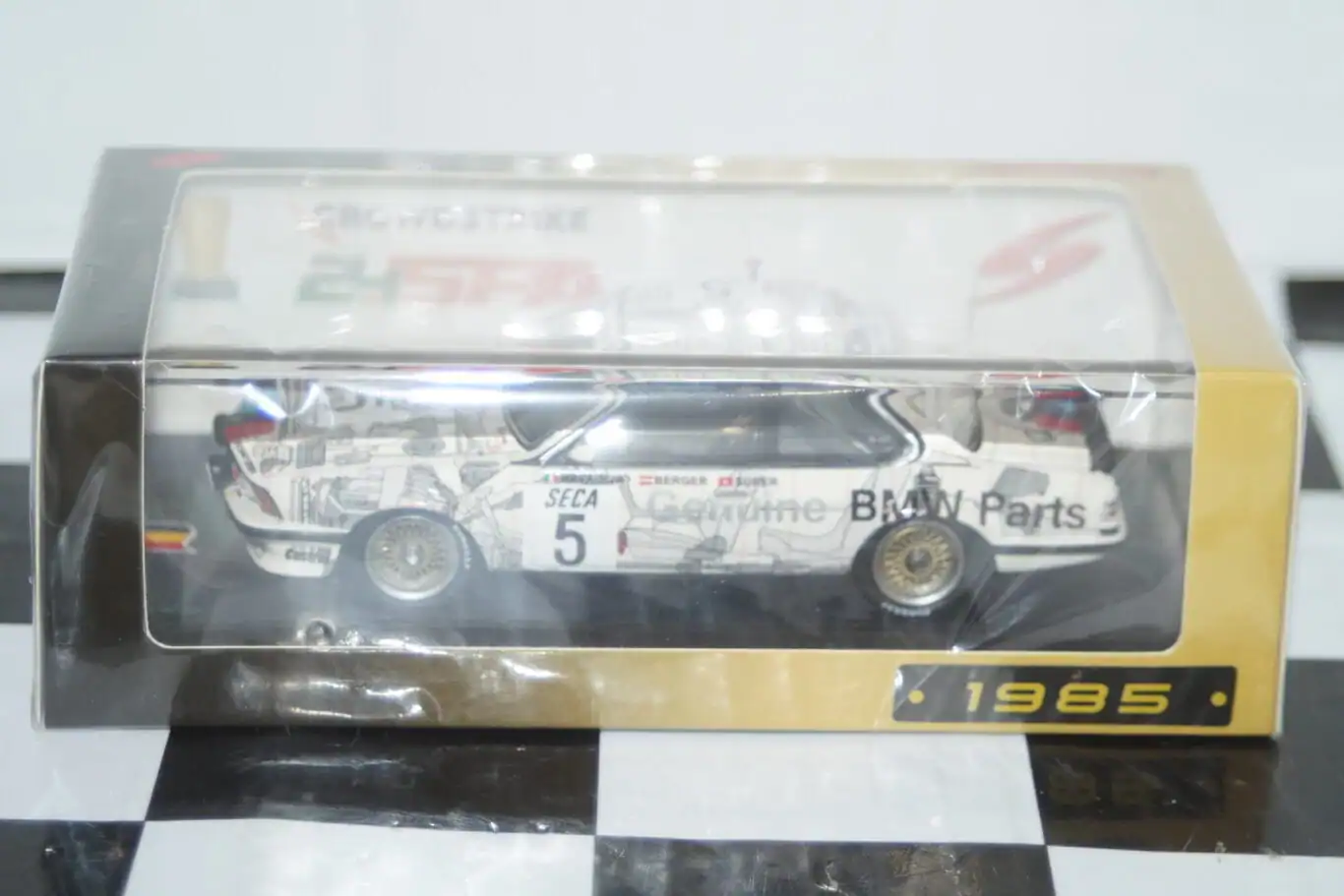 Spark bmw 635 csi winner spa 1985 #5 1:43 43spa1985