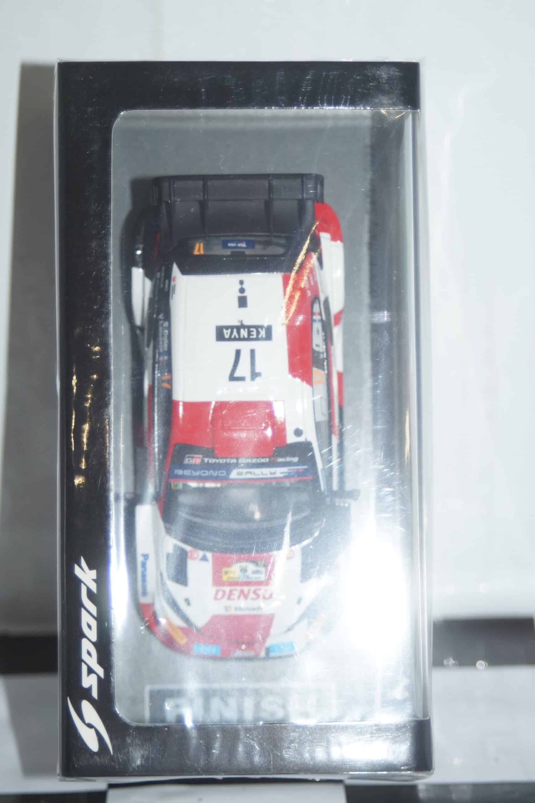Spark toyota yaris gr rally safari winner 2023 ogier #17 1:43 resin s6738