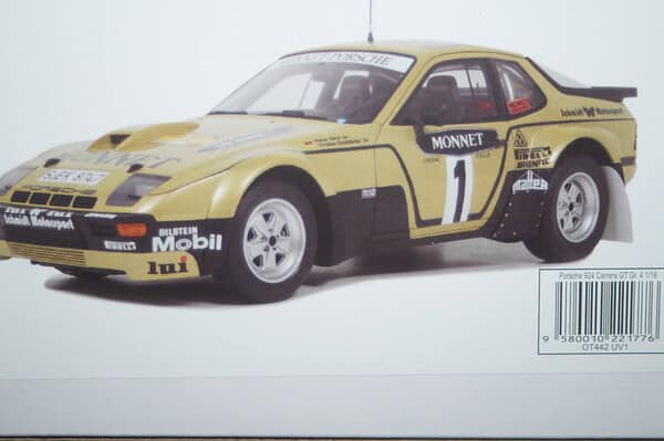 Otto porsche 924 carrera gt gr4 #1 winner adac hessen rally 1981 1:18 ot442
