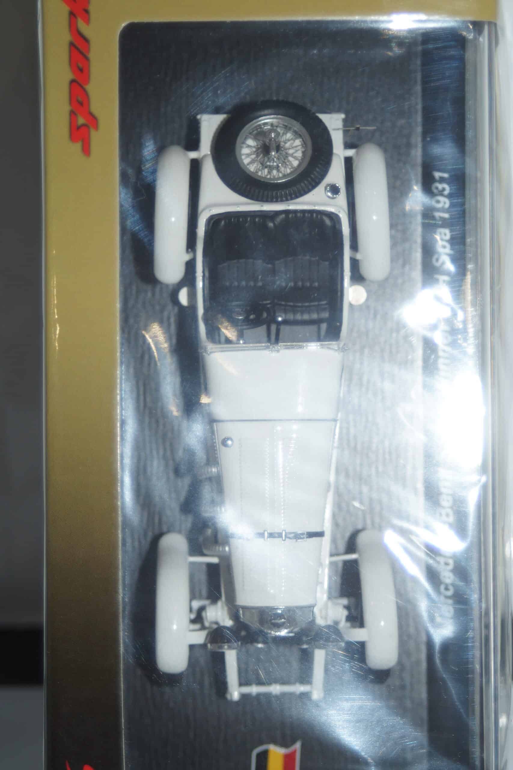 Spark mercedes benz ssk winner 24h spa #2 1931 1:43 43spa1931
