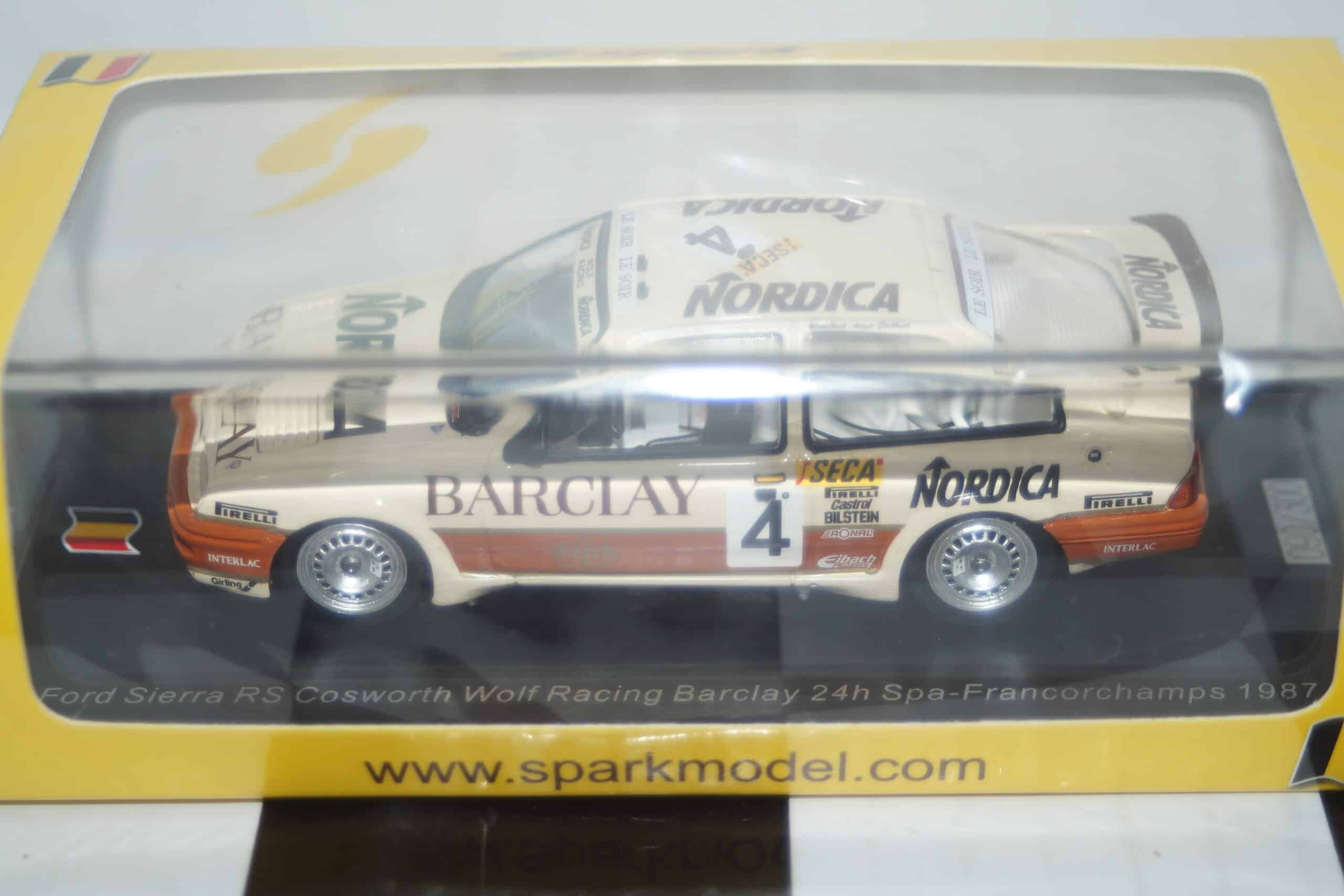 Spark ford sierra rs 500 cosworth winner 24h spa 1989 #1 1:43 43spa1989