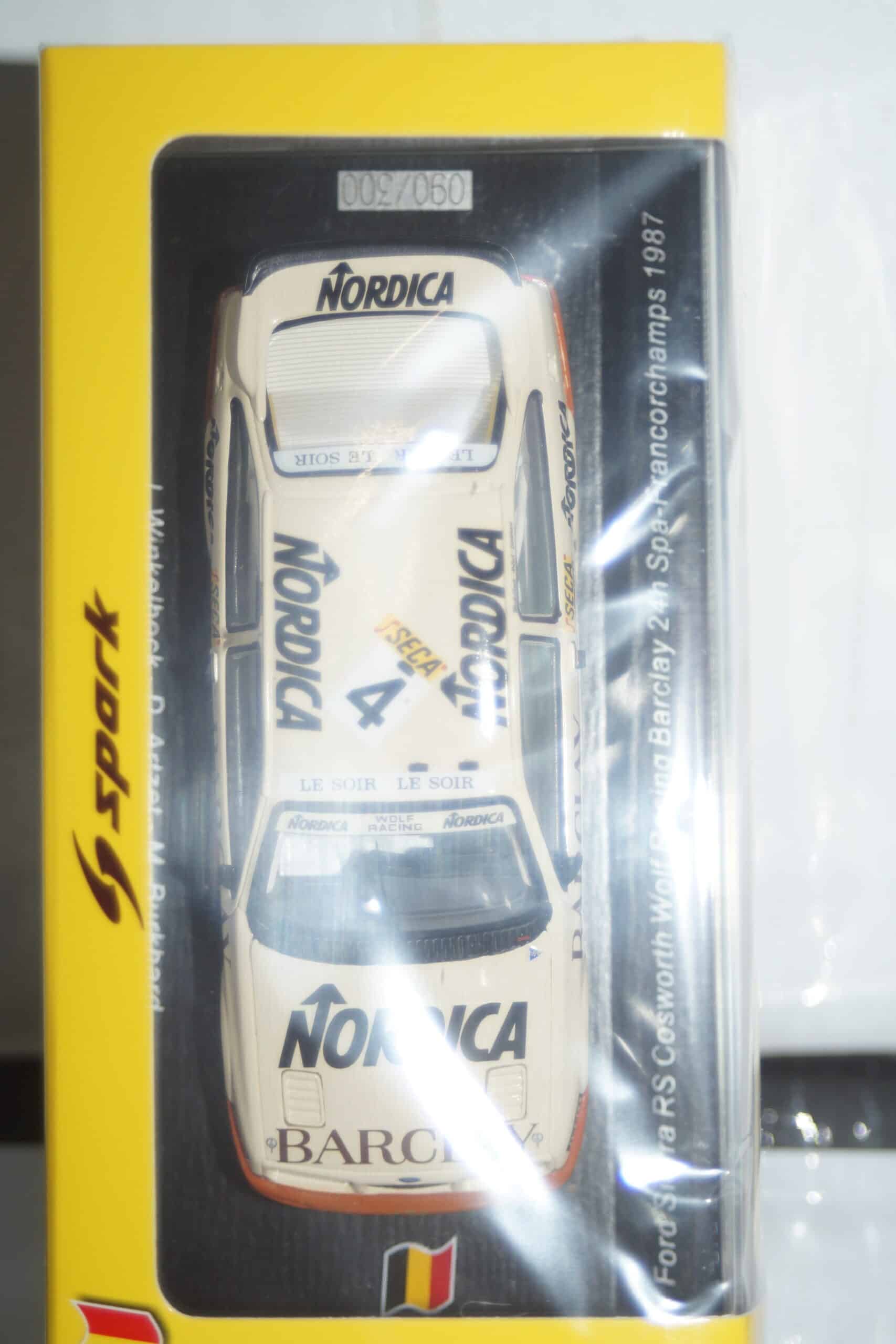 Spark ford sierra rs 500 cosworth winner 24h spa 1989 #1 1:43 43spa1989
