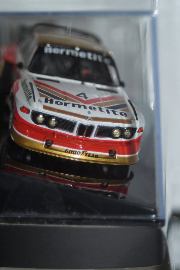 Ixo bmw 3.5 csl gr.5 #4 6th silverstone 1976 1:43 diecast gtm167lq.22