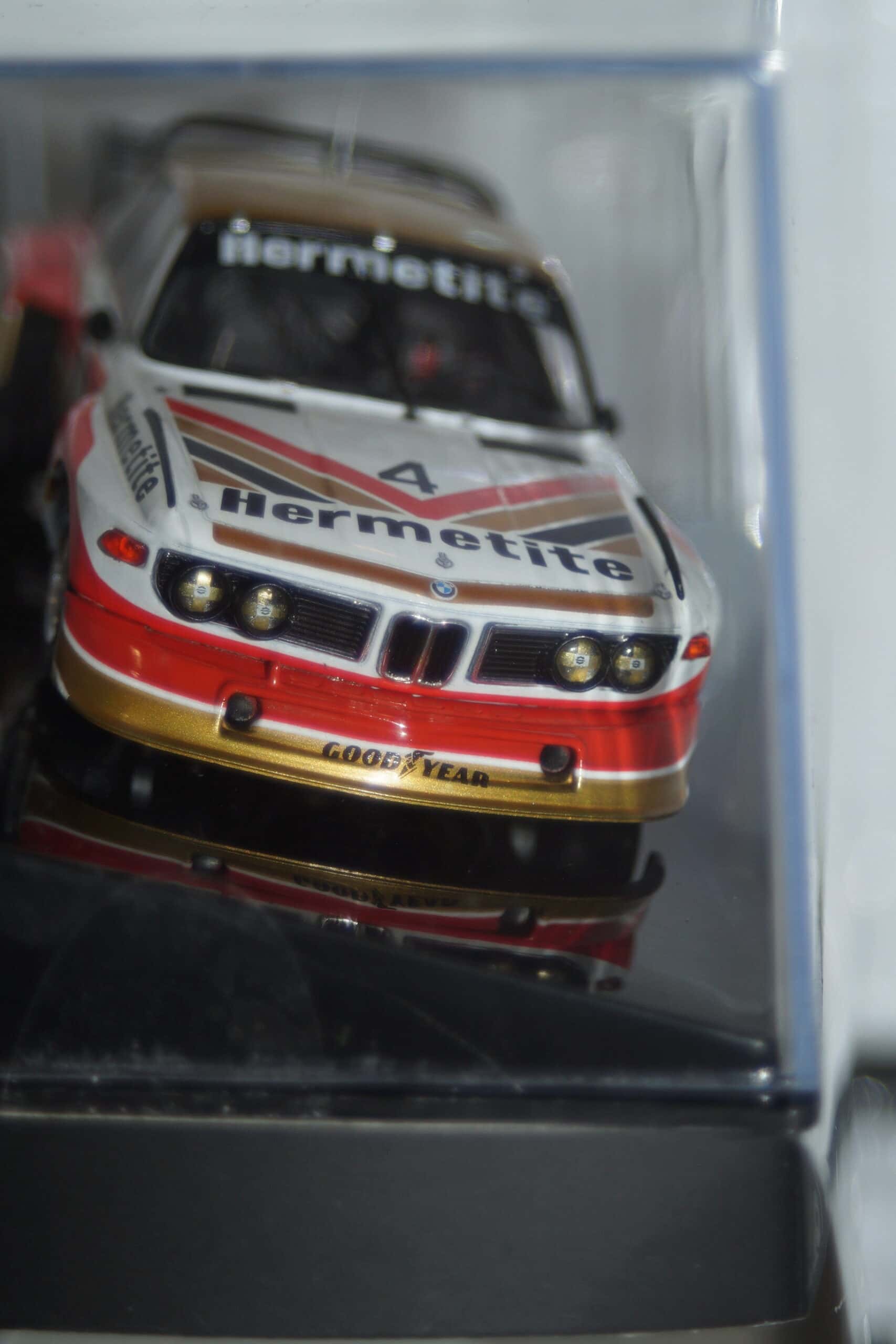 Ixo bmw 3.5 csl gr.5 #4 6th silverstone 1976 1:43 diecast gtm167lq.22