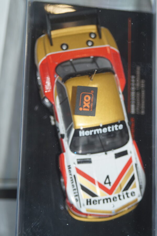 Ixo bmw 3.5 csl gr.5 #4 6th silverstone 1976 1:43 diecast gtm167lq.22
