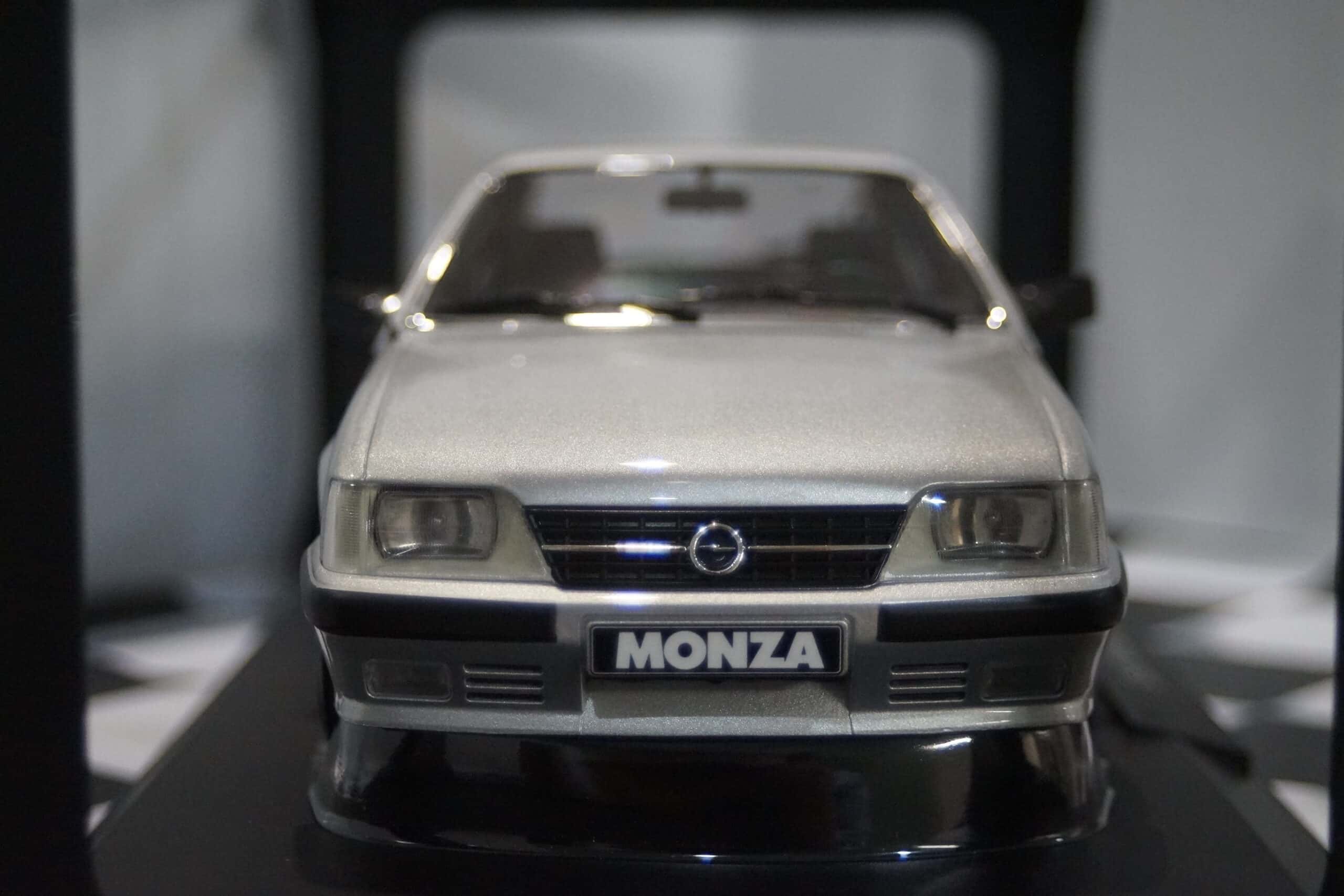 Norev opel monza 3.0i silver 1985 1:18 scale 183640 ltd