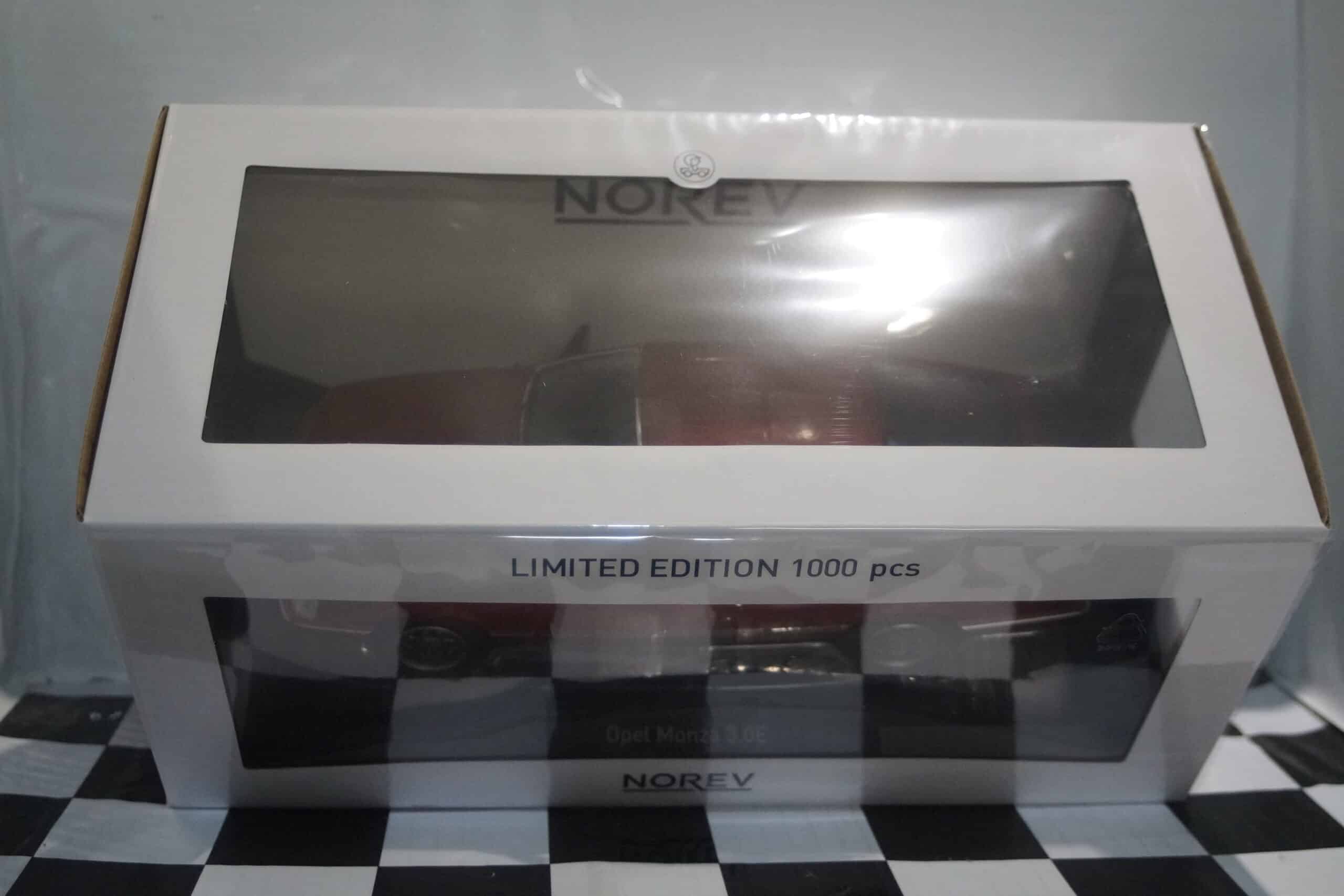 Norev opel monza 2.5 e beryll green 1983 1:18 scale 183643 ltd