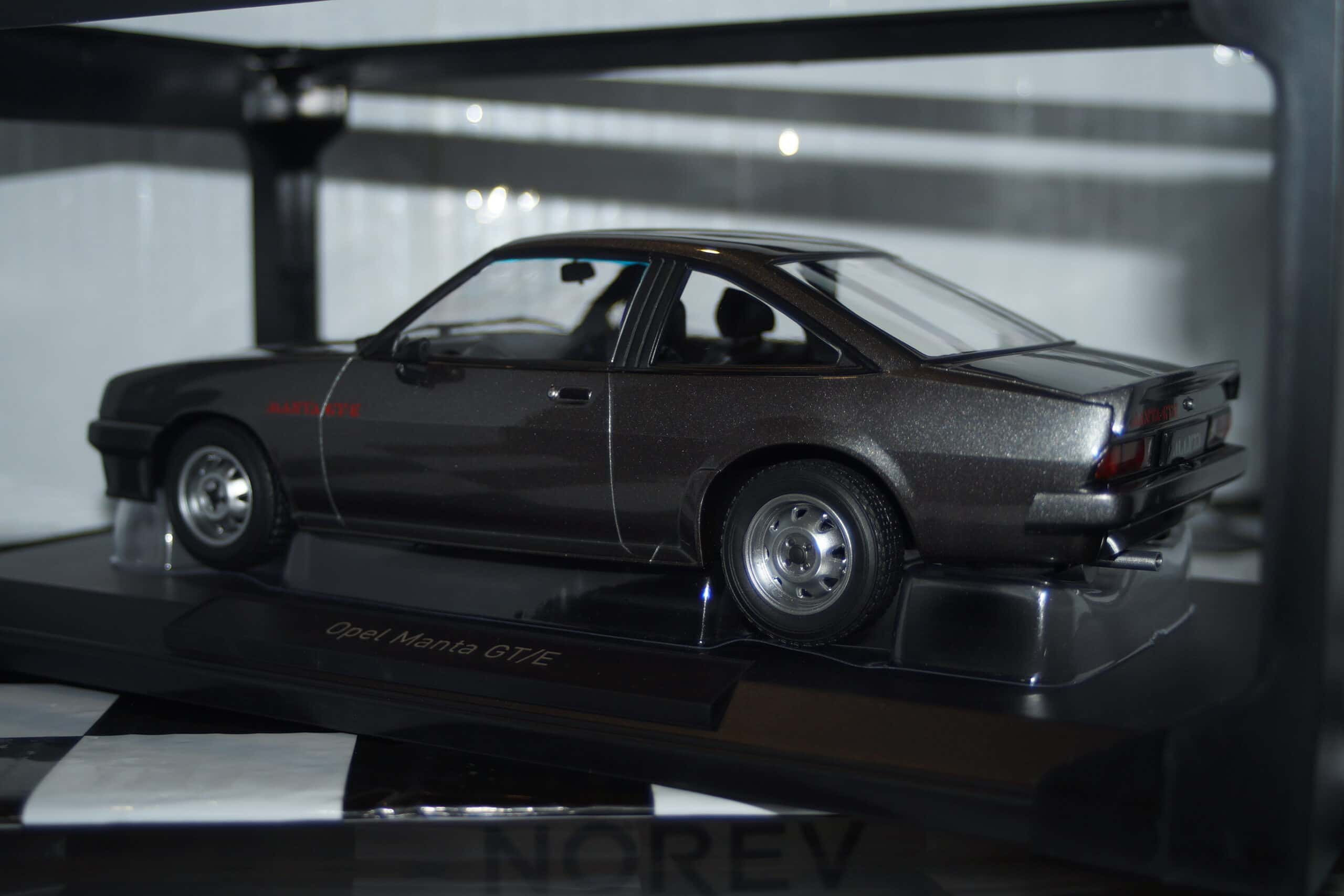 Norev opel manta gte grey 1982 1:18 scale 183303 ltd