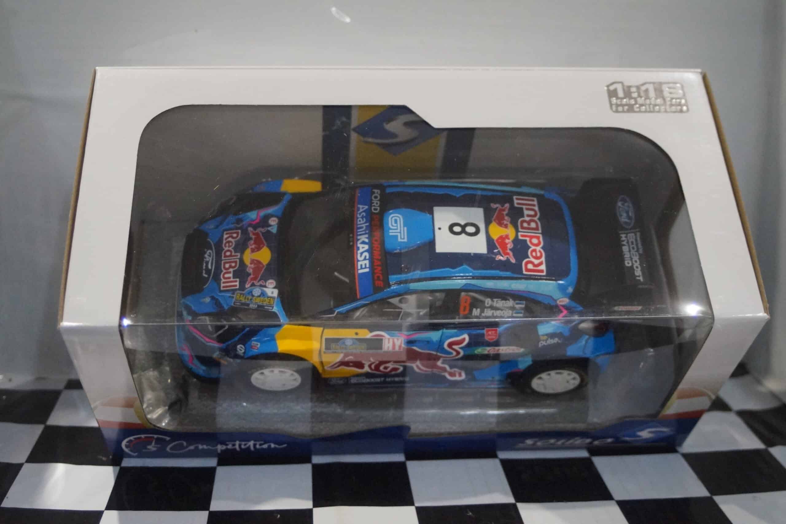 Solido ford puma rally sweden #8 2023 tanak 1:18 diecast s1809503