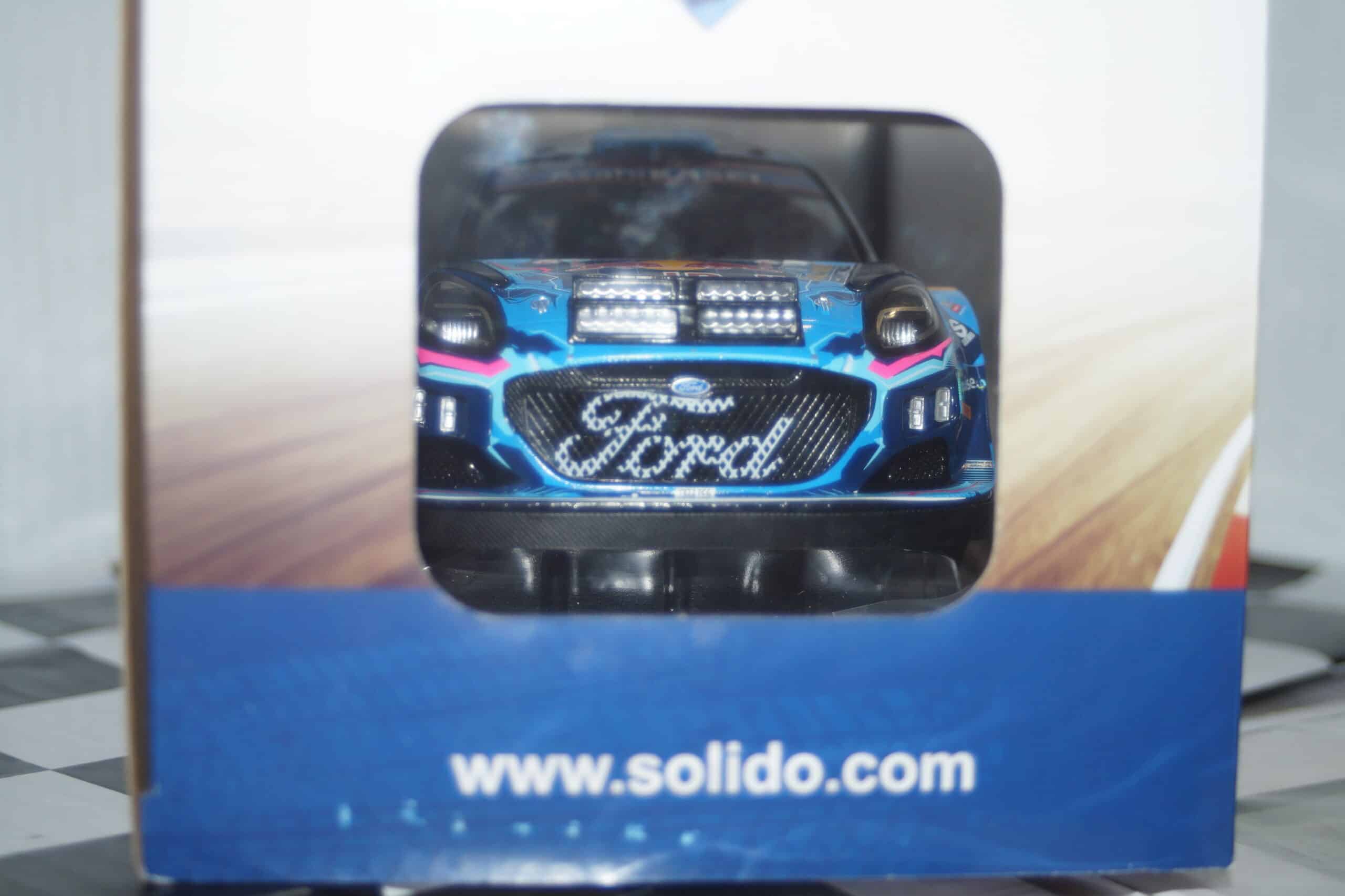 Solido ford puma rally sweden #8 2023 tanak 1:18 diecast s1809503