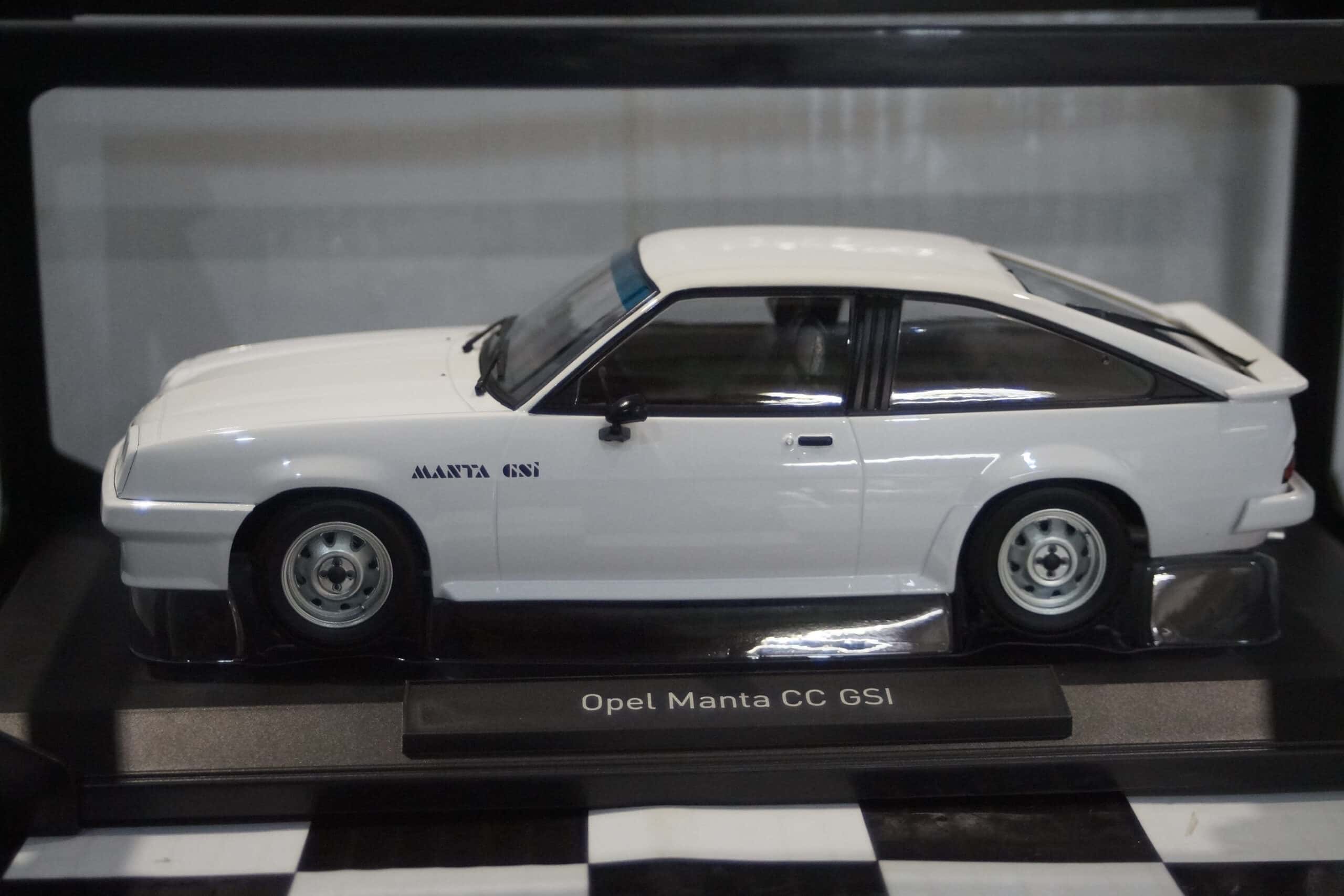 Norev opel manta cc gsi white 1984 1:18 scale 183316 ltd