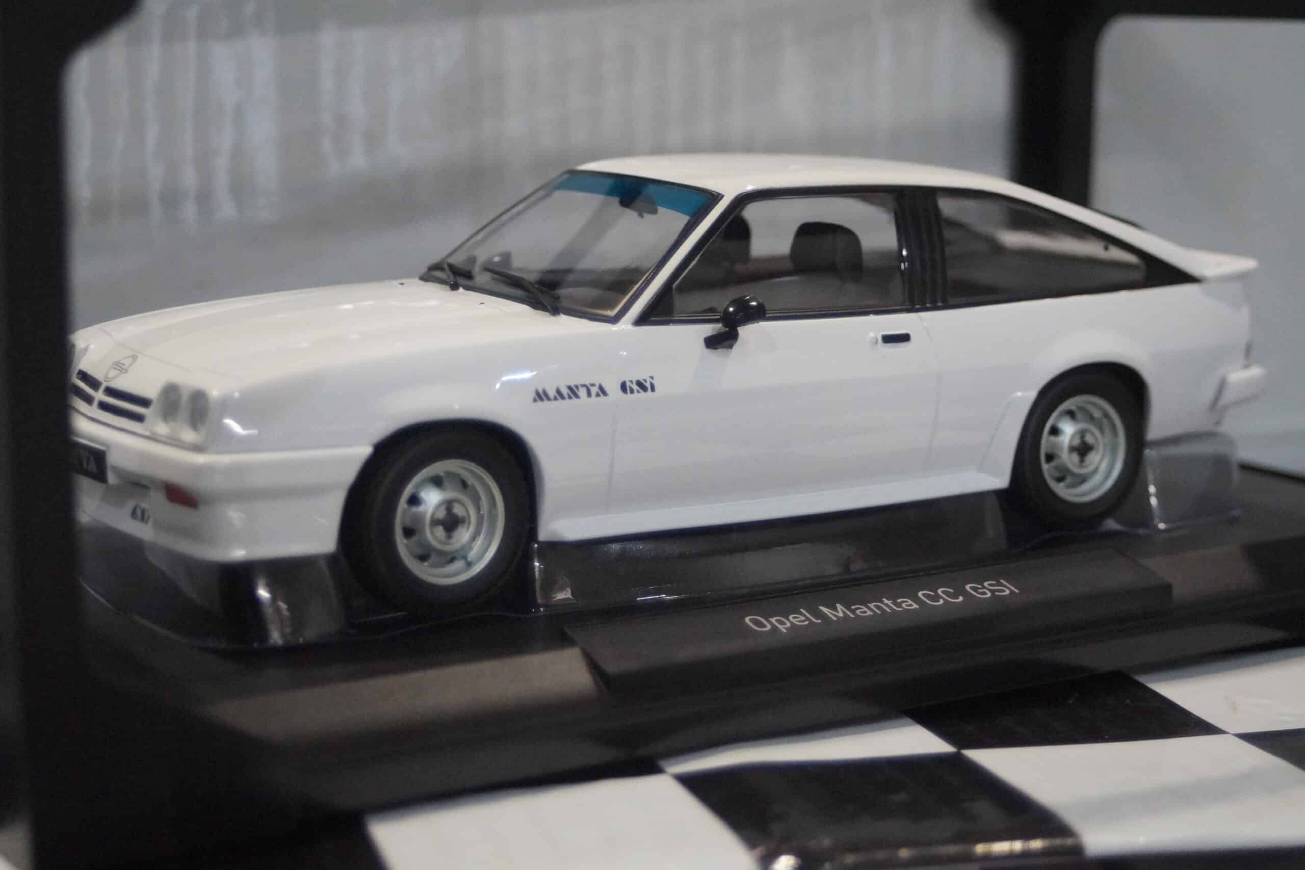 Norev opel manta cc gsi white 1984 1:18 scale 183316 ltd