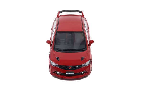 Otto honda civic mugen rr fd2 milan red 2008 ot1019 1:18