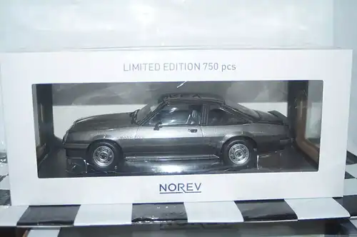 Norev opel manta gte grey 1982 1:18 scale 183303 ltd