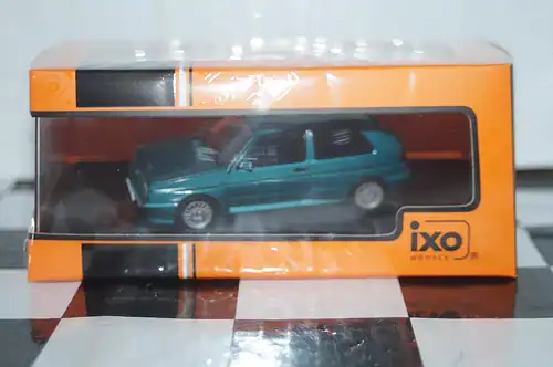 Ixo vw golf rallye g60 1990 turquoise  green 1/43 clc533n.22