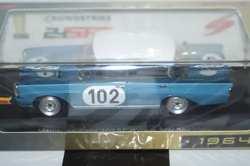 Spark mercedes benz 300 se winner 24h spa #102 1964 1:43 43spa1964