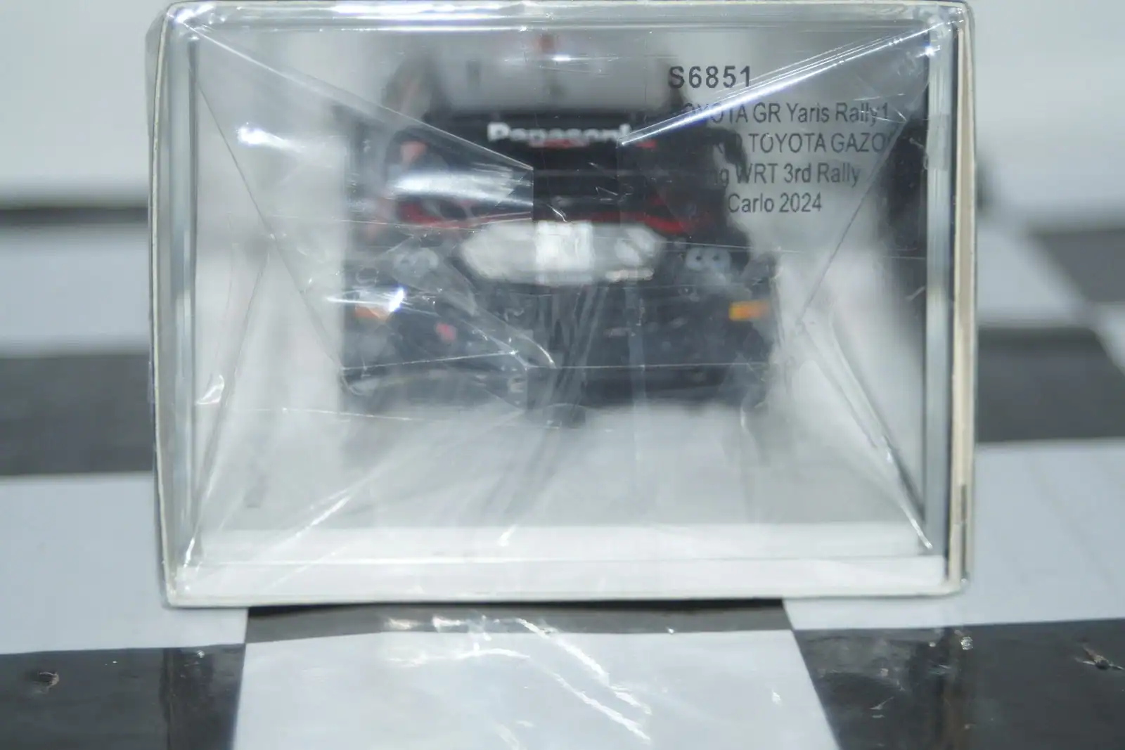 Spark toyota yaris gr rally monte carlo 2024 e.evans #33 1:43 resin s6851