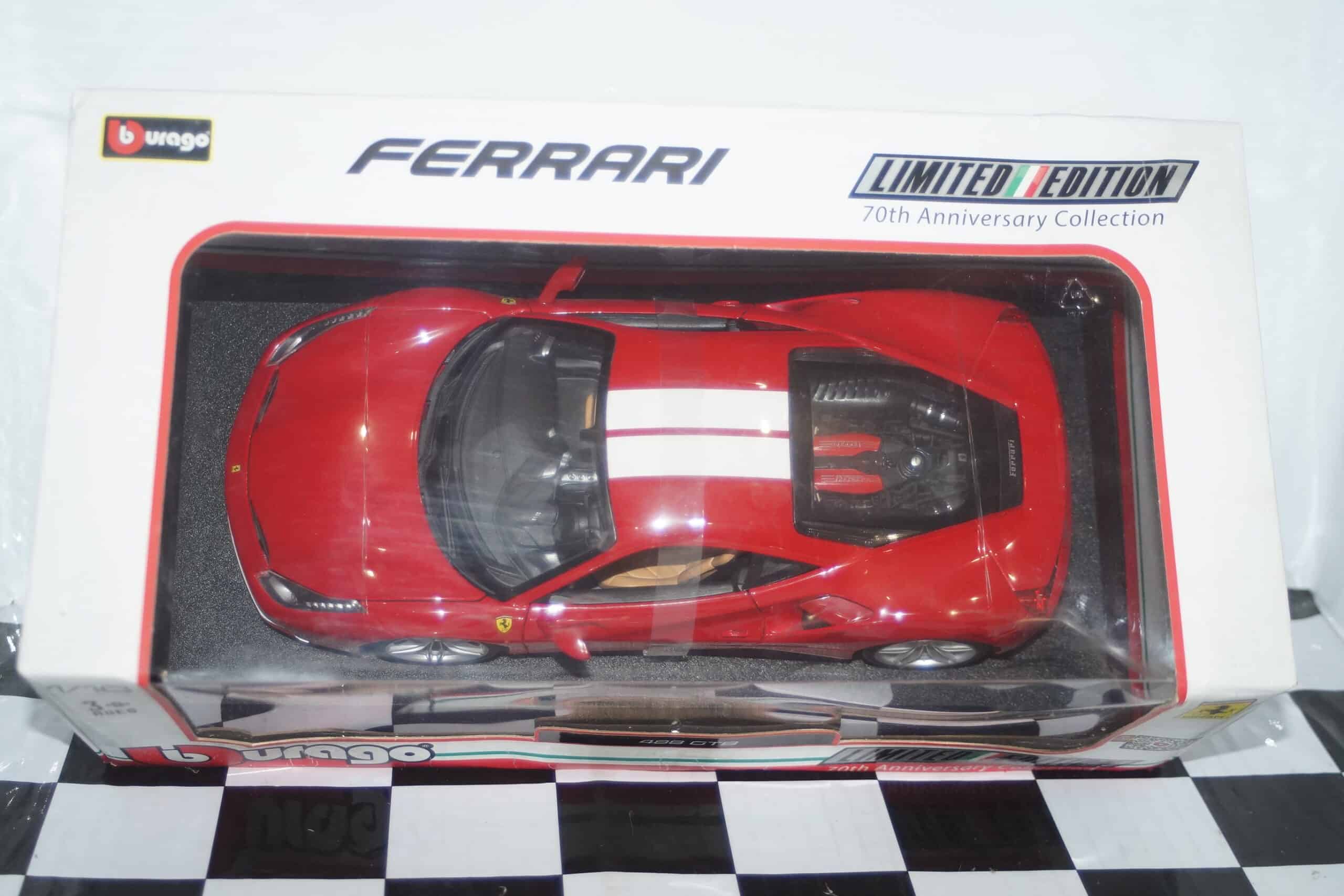Burago ferrari 499p 24h le mans 1:18 ref 16301