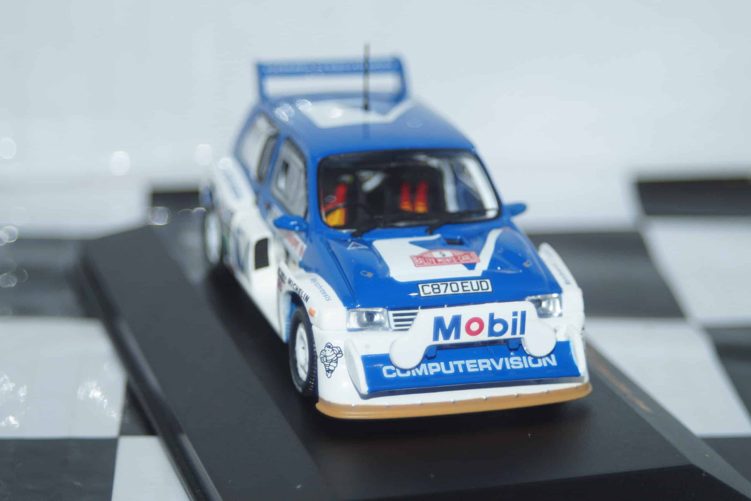 Ixo mg metro 6r4 rally monte carlo 1986 #5 t.pond 1:43 rac033