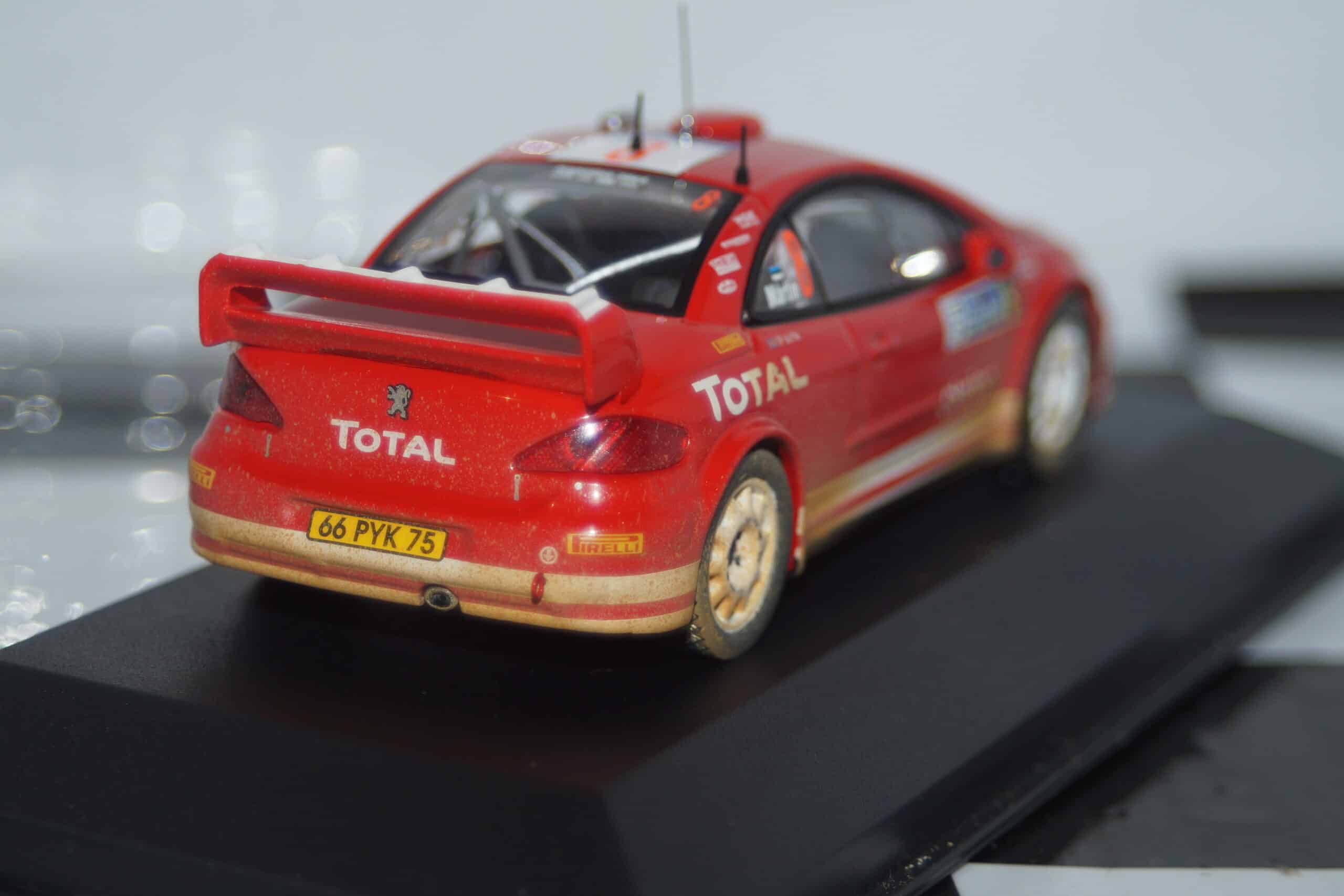 Ixo peugeot 307 wrc #8 rally argentina 2005 m.martin 1:43 ram201