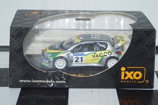 Ixo peugeot 206 tour de corse 2003 a.bengue ram131