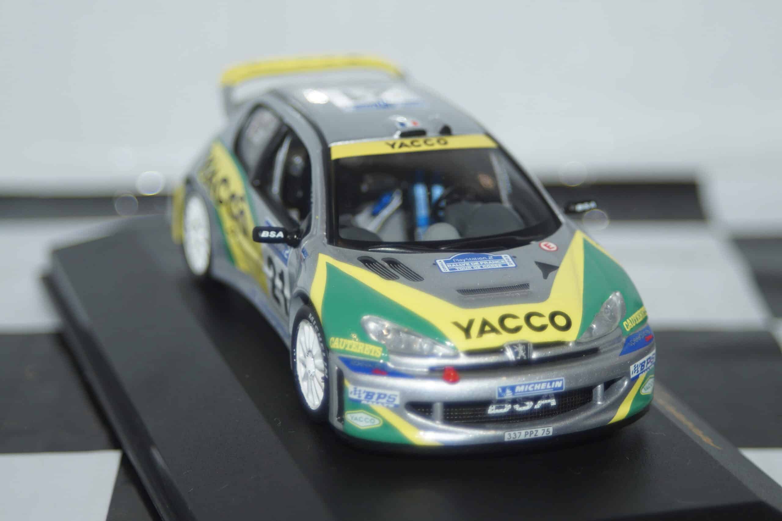 Ixo peugeot 206 tour de corse 2003 a.bengue ram131
