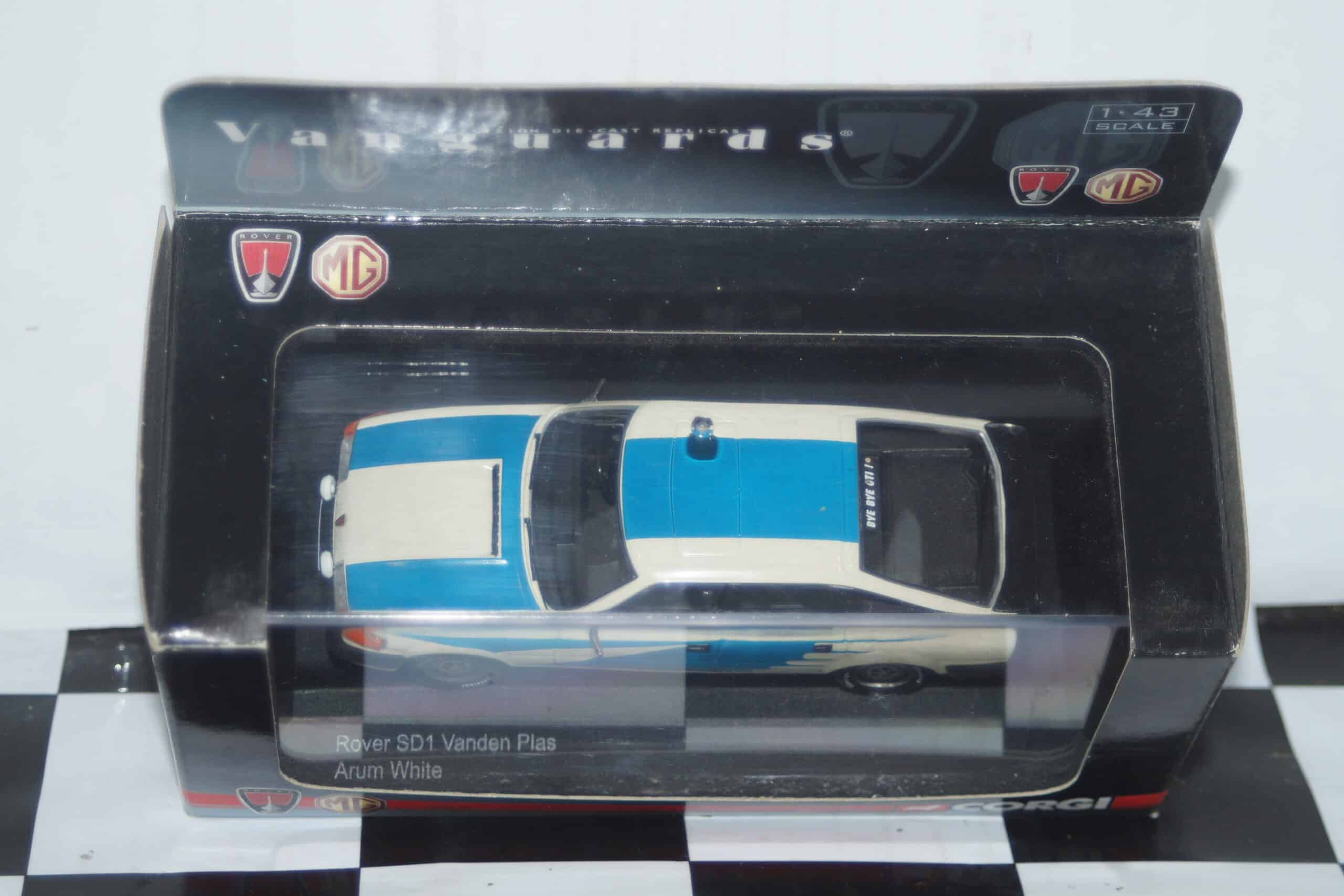 Vanguards rover sd1 vanden plus va09005 1:43 diecast