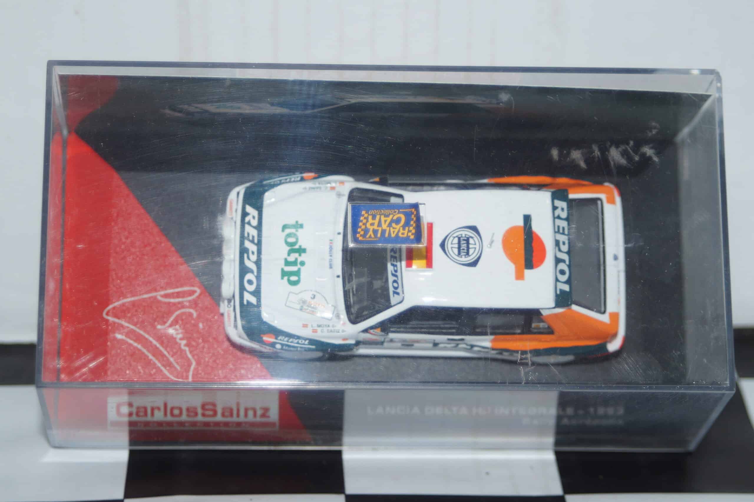 Ixo / altaya lancia delta integrale 1993 rally acropolis #3 c.sainz