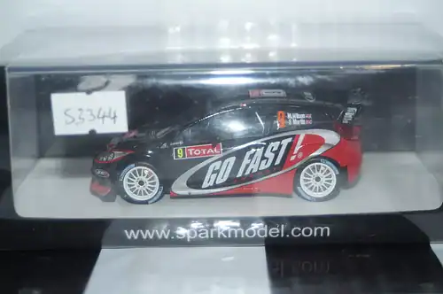 Spark ford fiesta r5 rally monte carlo 2012 #9 wilson s3344 1:43 resin