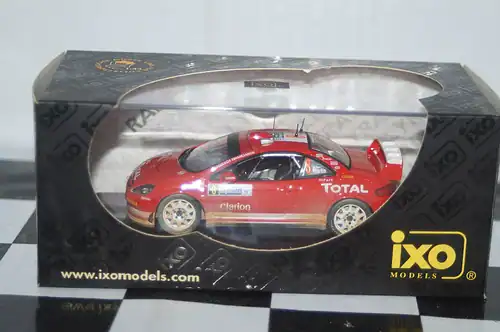 Ixo peugeot 307 wrc #8 rally argentina 2005 m.martin 1:43 ram201