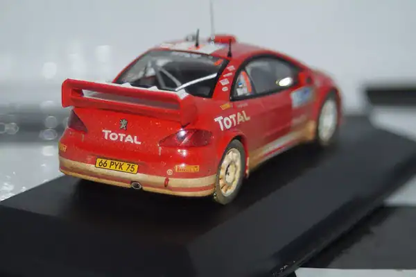 Ixo peugeot 307 wrc #8 rally argentina 2005 m.martin 1:43 ram201