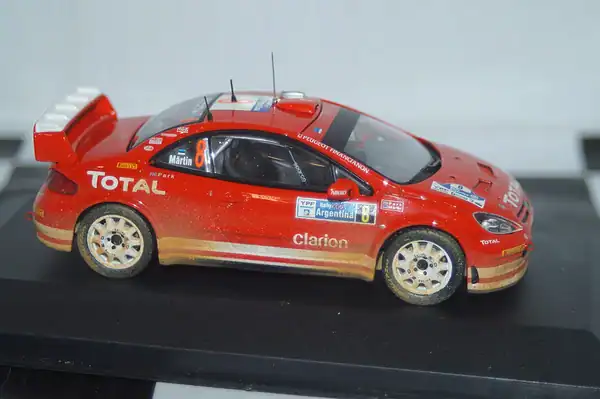 Ixo peugeot 307 wrc #8 rally argentina 2005 m.martin 1:43 ram201