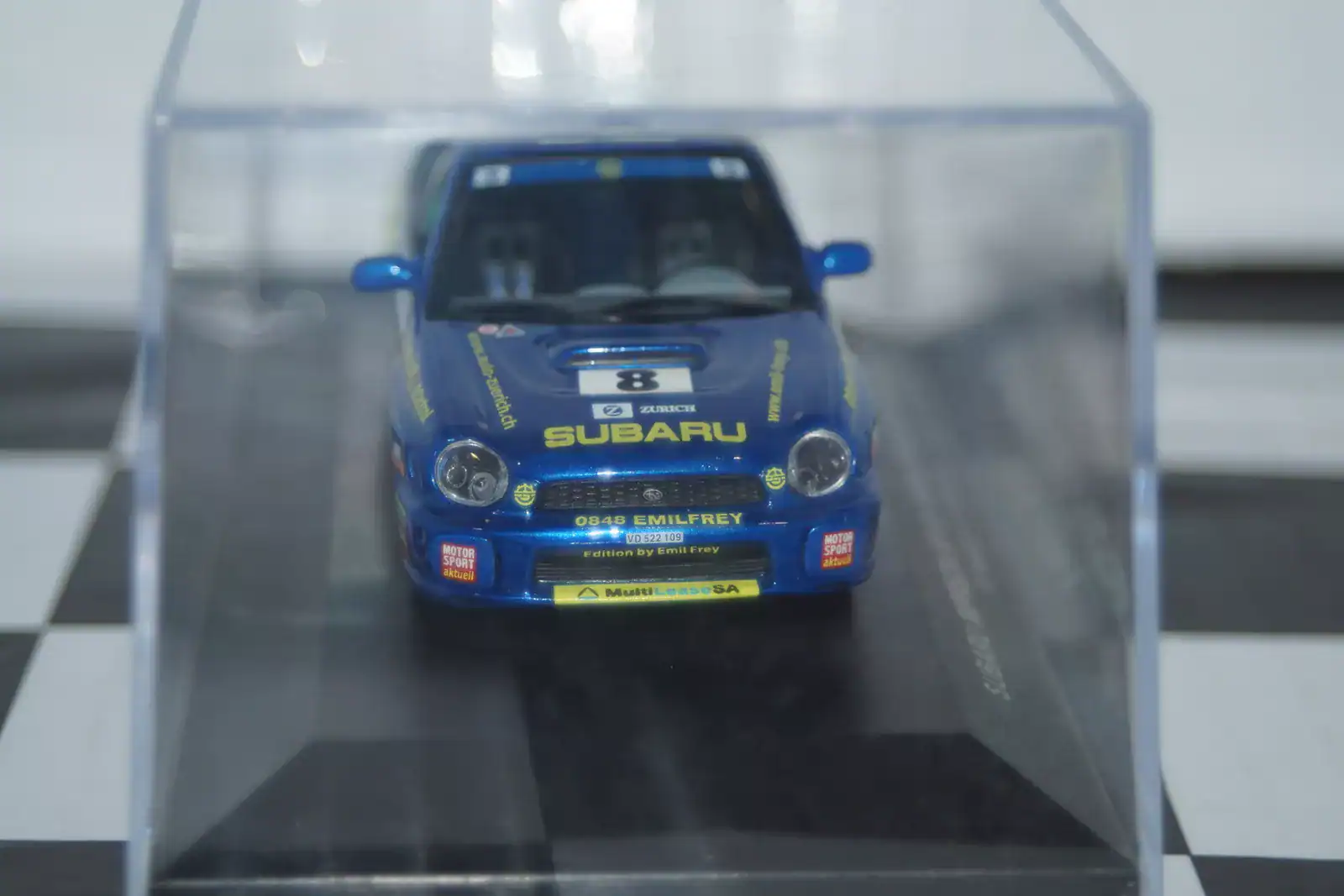 Ixo subaru impreza sti gr n emil frey ag team rally #8 p. heintz 1/43rd