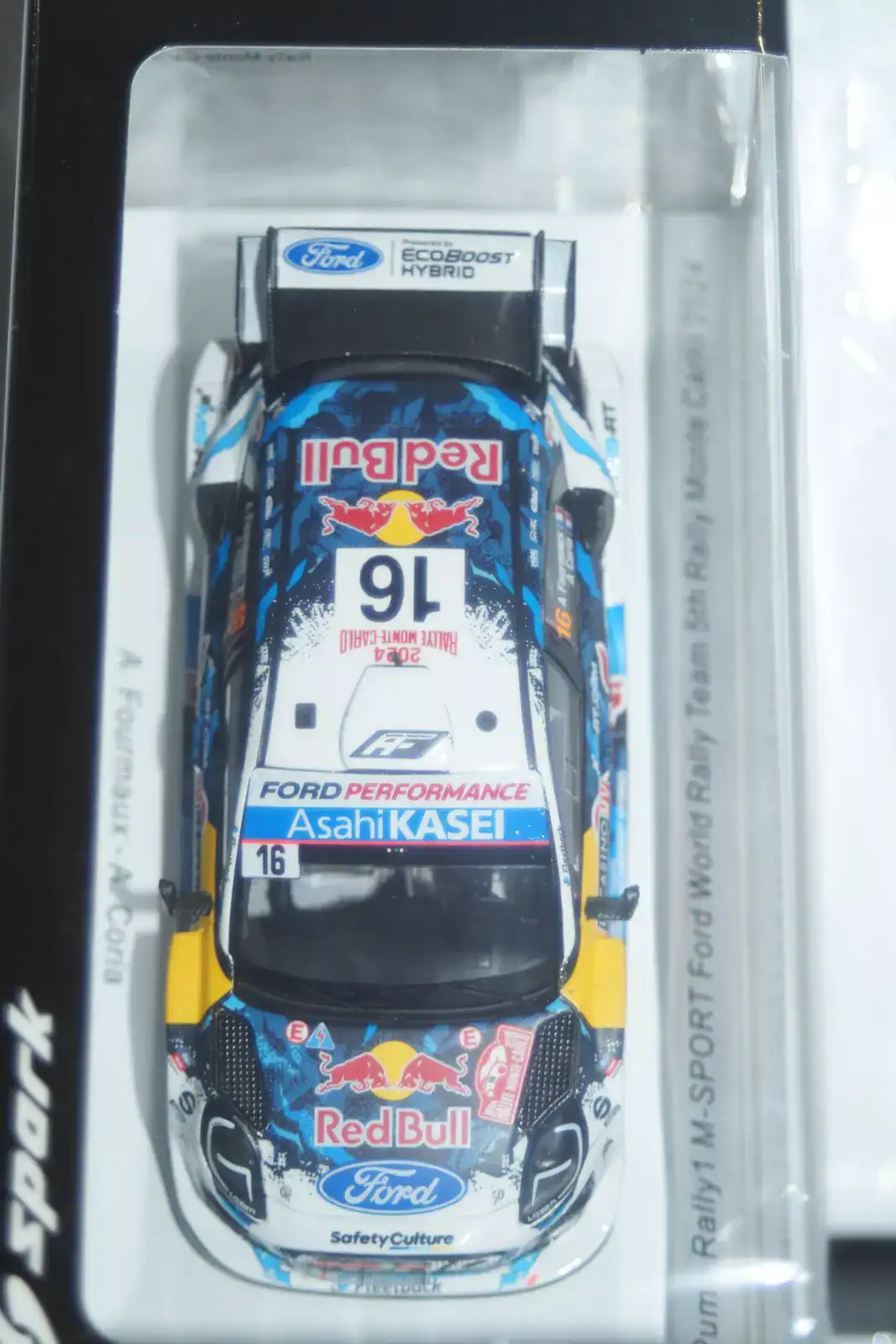 Spark ford puma rally monte carlo 2024 g.munster #13 1:43 resin s6855