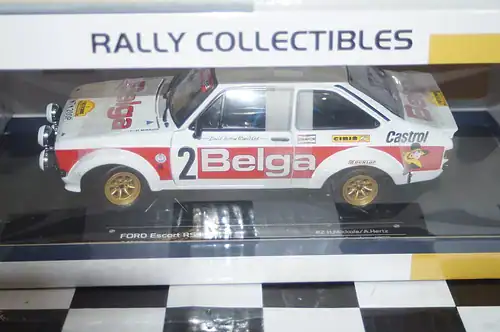 Sunstar ford escort mk2 condroz rally 1979 h.mikkola ref 4860 1:18