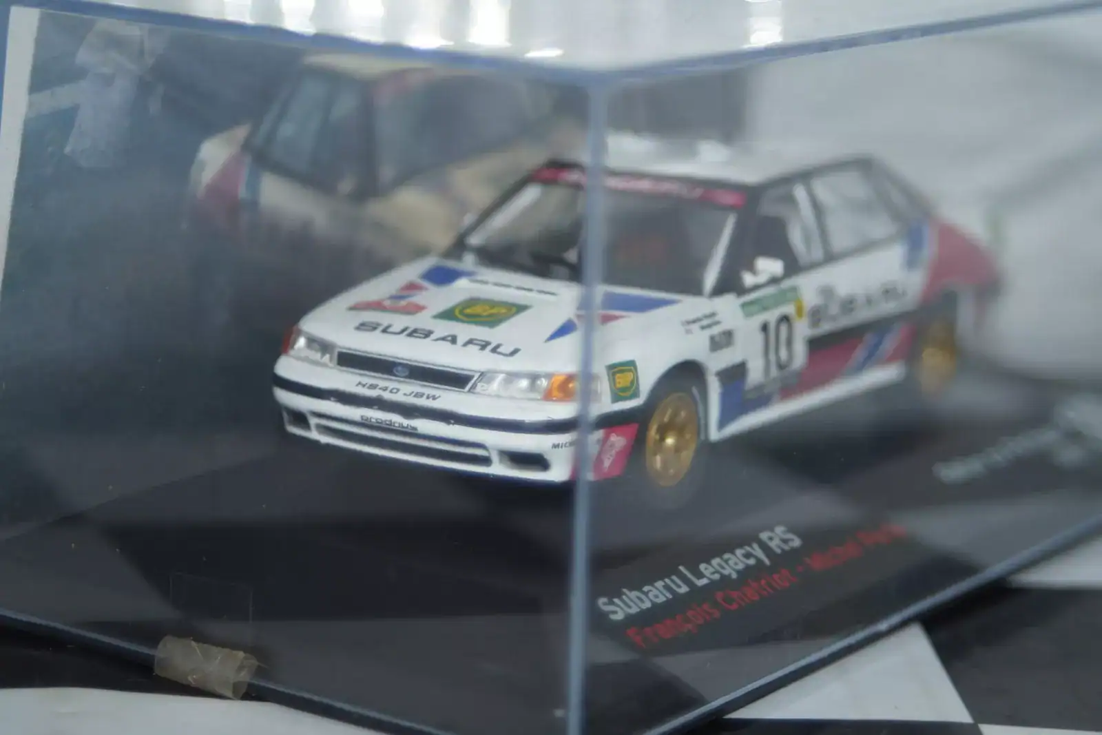 Ixo / altaya subaru legacy rs rally portugal #10 1991 chatriot 1/43rd
