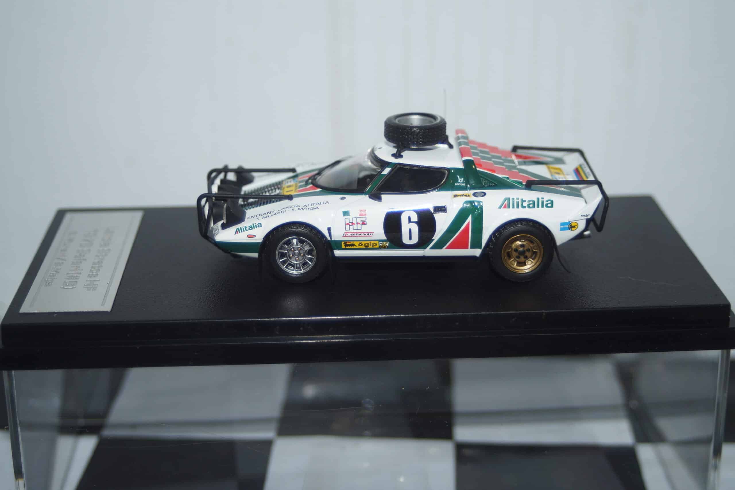Hpi lancia stratos hf #6 safari  munari 1976 ref 8236 1:43