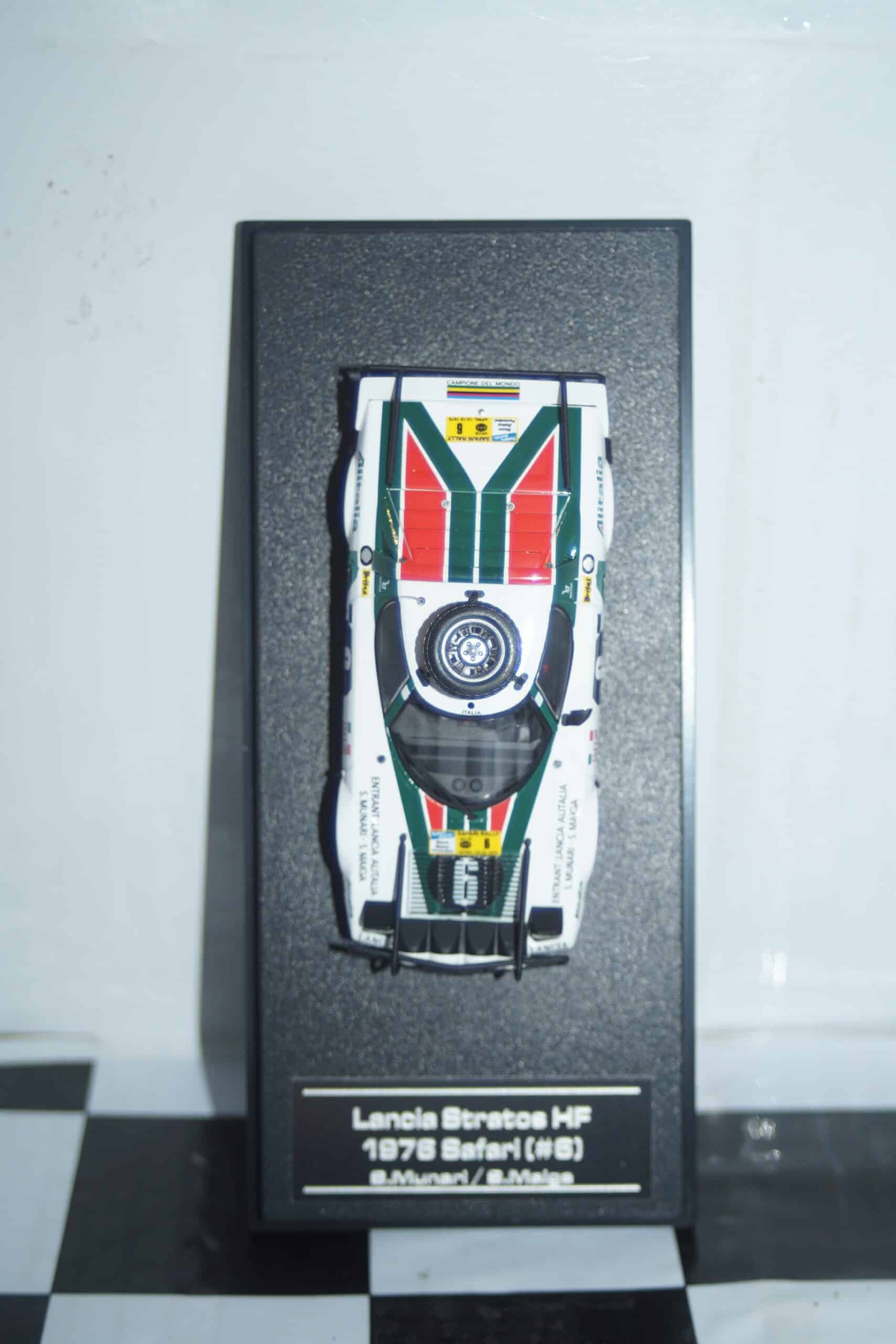 Hpi lancia stratos hf #6 safari  munari 1976 ref 8236 1:43