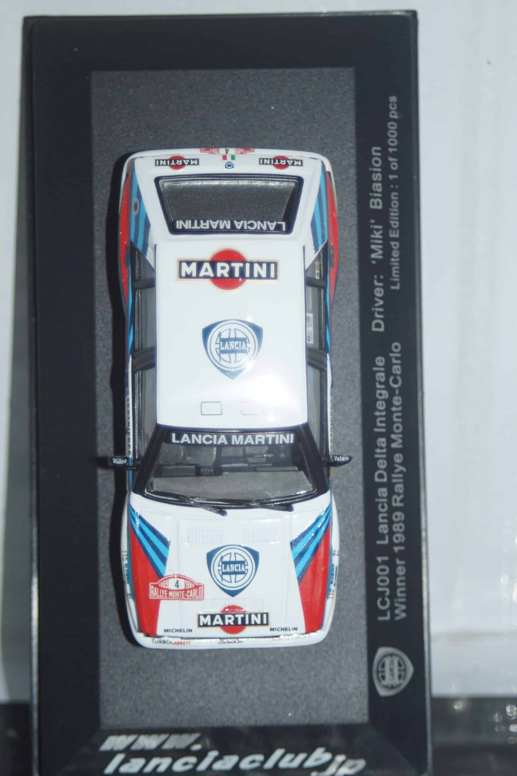 Ixo lancia delta integrale winner monte carlo #4 biasion 1989 1:43 lcj001