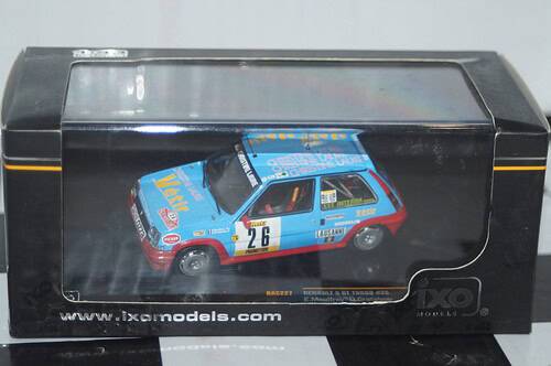 Ixo renault 5 turbo rally monte carlo #26 1988 e.mauffrey 1:43 rac227