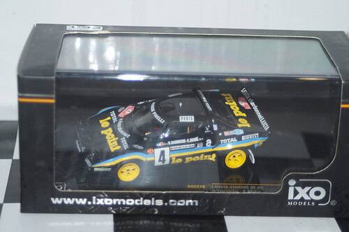 Ixo lancia stratos hf monte carlo rally #4 1981 b.darniche1:43 rac210