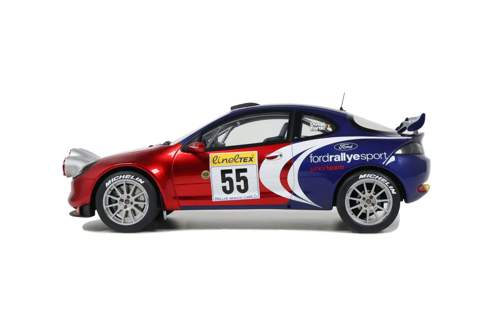 Otto ford puma super 1600 2002 monte carlo #55 duval/fortin 1:18 ot456