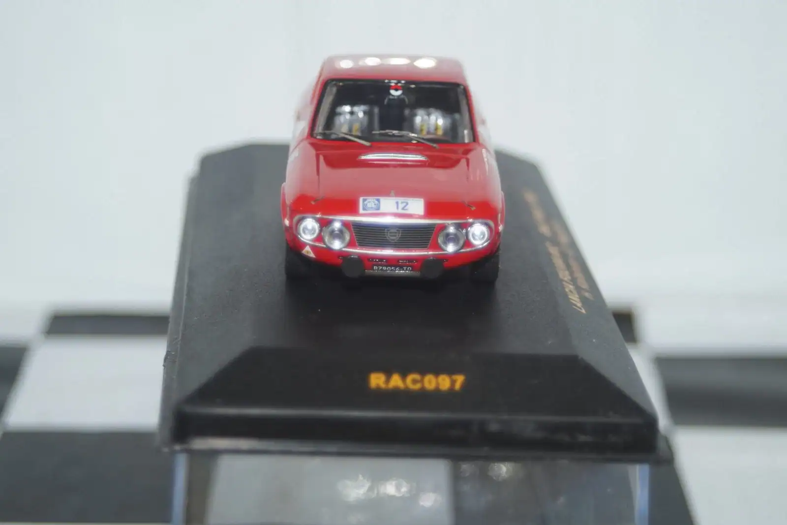 Ixo lancia fulvia rac rally 1969 #12 h.kallstrom 1:43 rac097 no sleeve