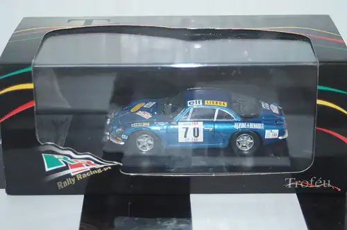 Trofeu alpine renault a110 tap rally, portugal #70 1972 j.p nicolas rr.al 03 1/43rd