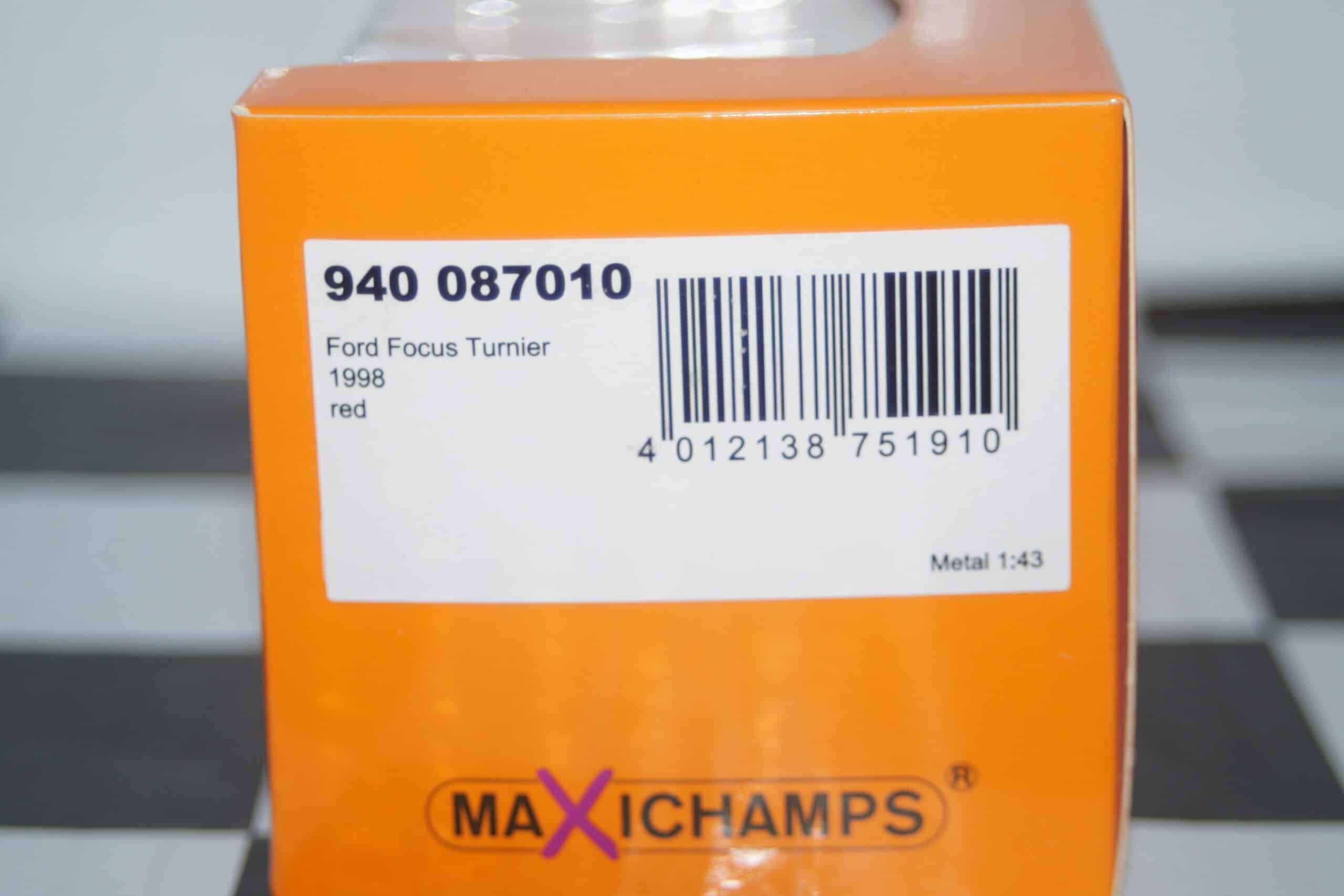 Maxichamps ford focus st 2011 red 1:43 940 081900