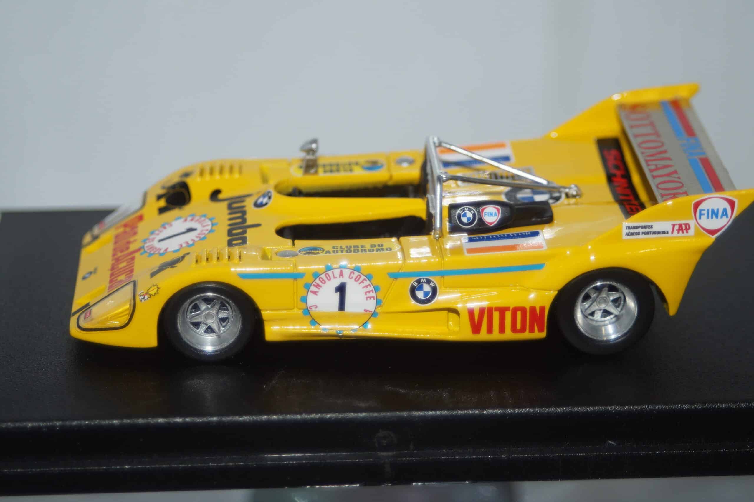 Trofeu lola t292 1st 500 km benguela 1973 #1  n.cabral dsn-231 1/43