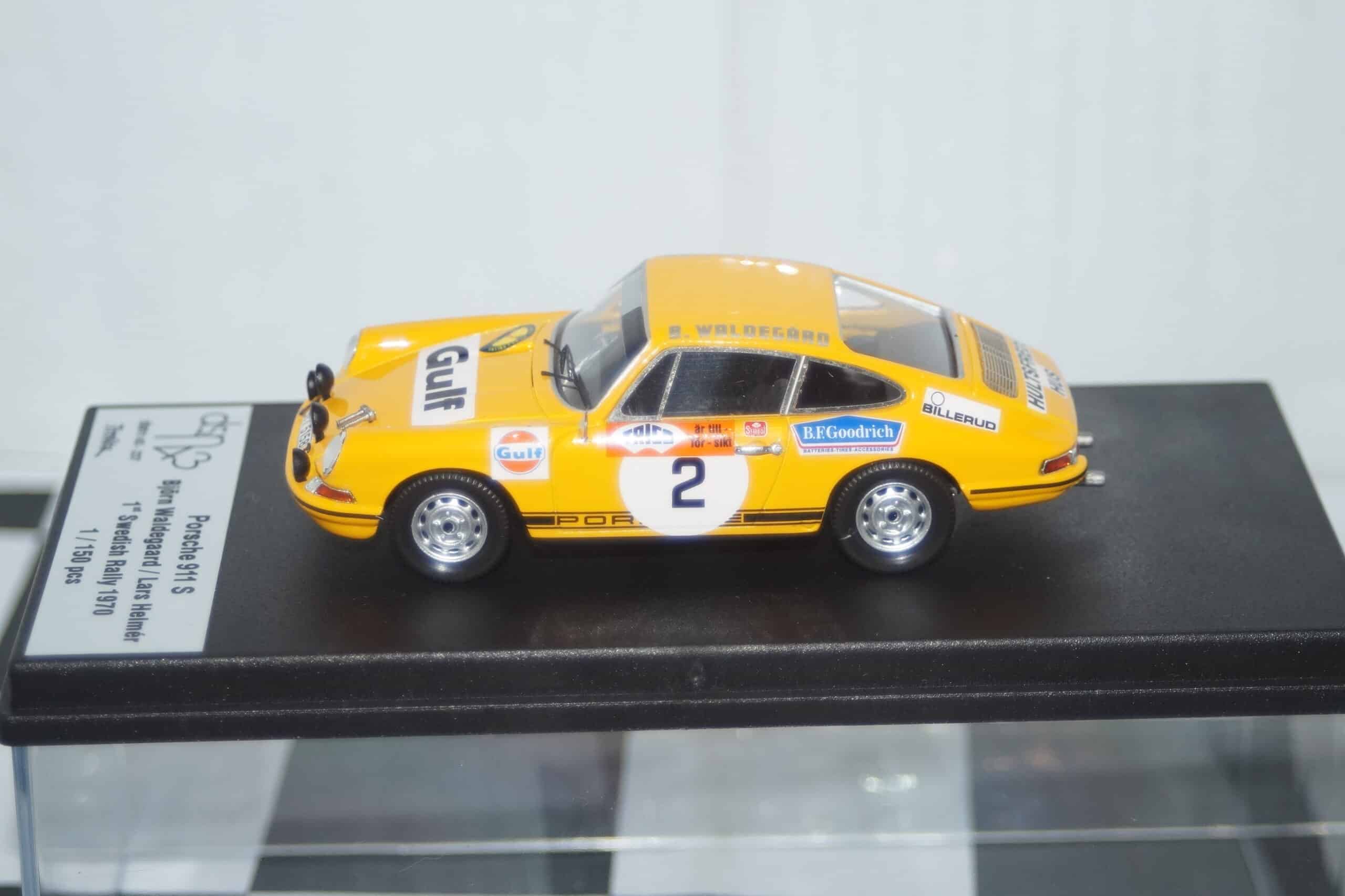 Trofeu porsche 911 s 24hr le mans 1971 #65  j-c parot dsn-236 1/43