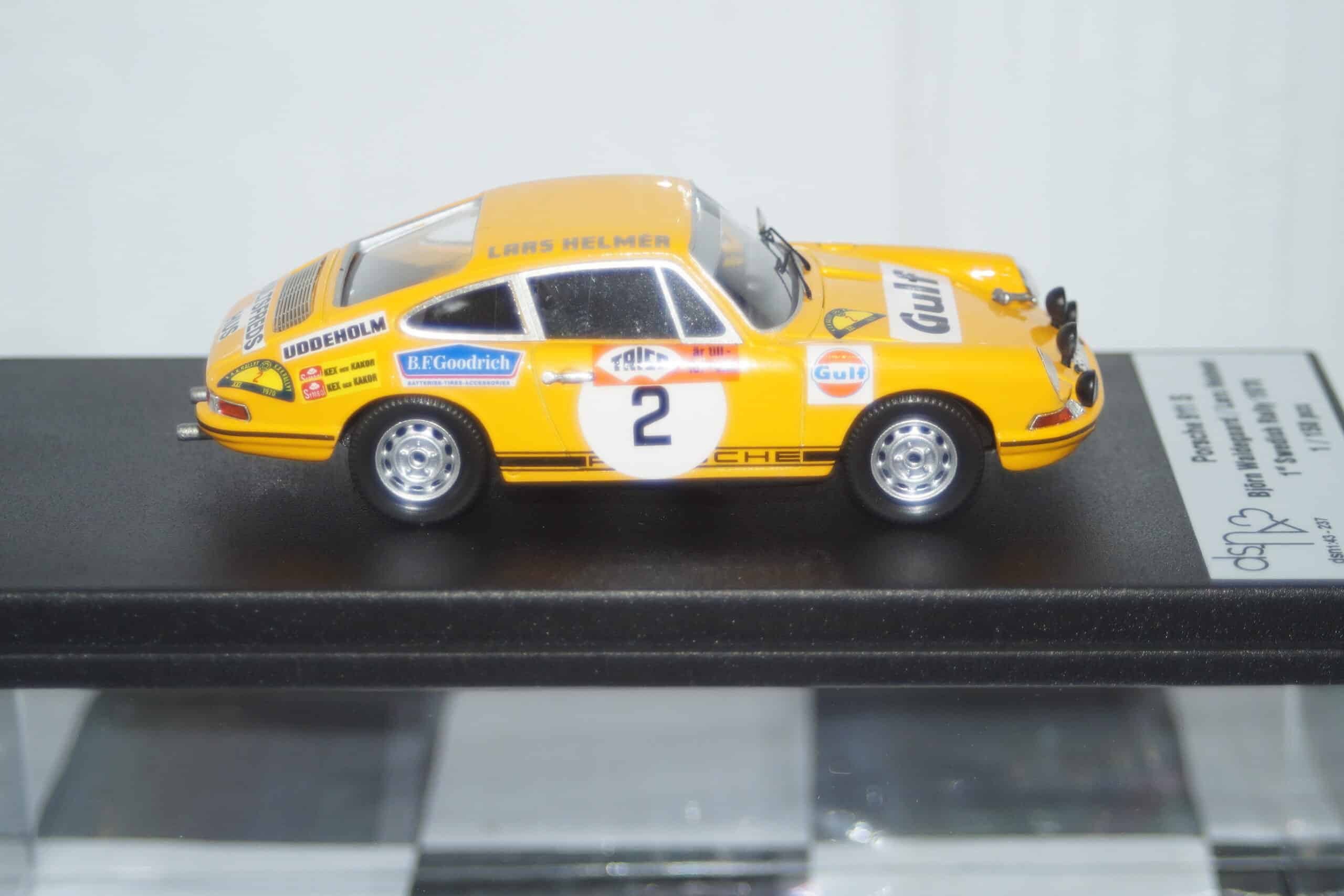 Trofeu porsche 911 s 24hr le mans 1971 #65  j-c parot dsn-236 1/43