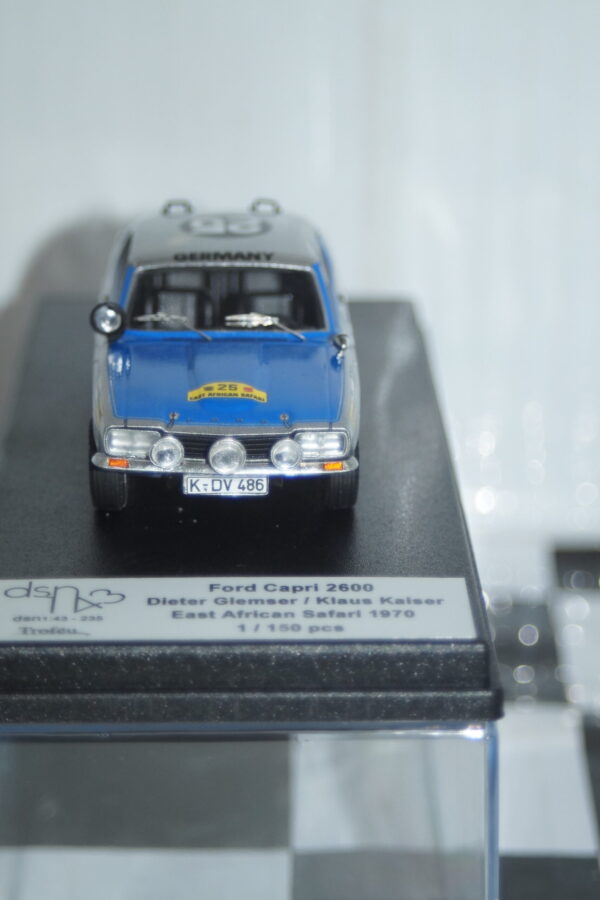 Trofeu ford capri 2600 east african safari #25 1970 d.glemser dsn-235 1/43