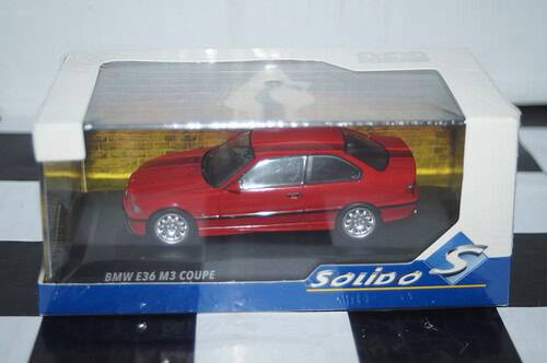 Solido bmw e36 m3 coupe red 1:43rd ref s4315201